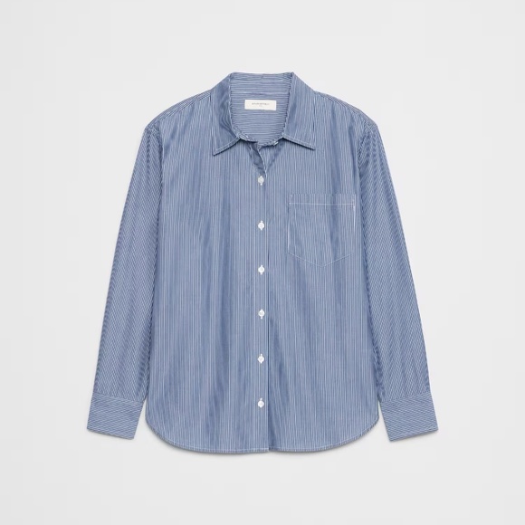 PERFECT LINEN-BLEND SHIRT - Picture 3 of 6